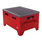 thumbnail of Churrasqueira a etanol 1,2L em aço preto e chapa de ferro