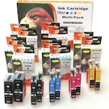 thumbnail of Kompatibel 10er Set Canon PGI-550 XL, CLI-551 XL Druckerpatronen Tinte alle Farben von D&C