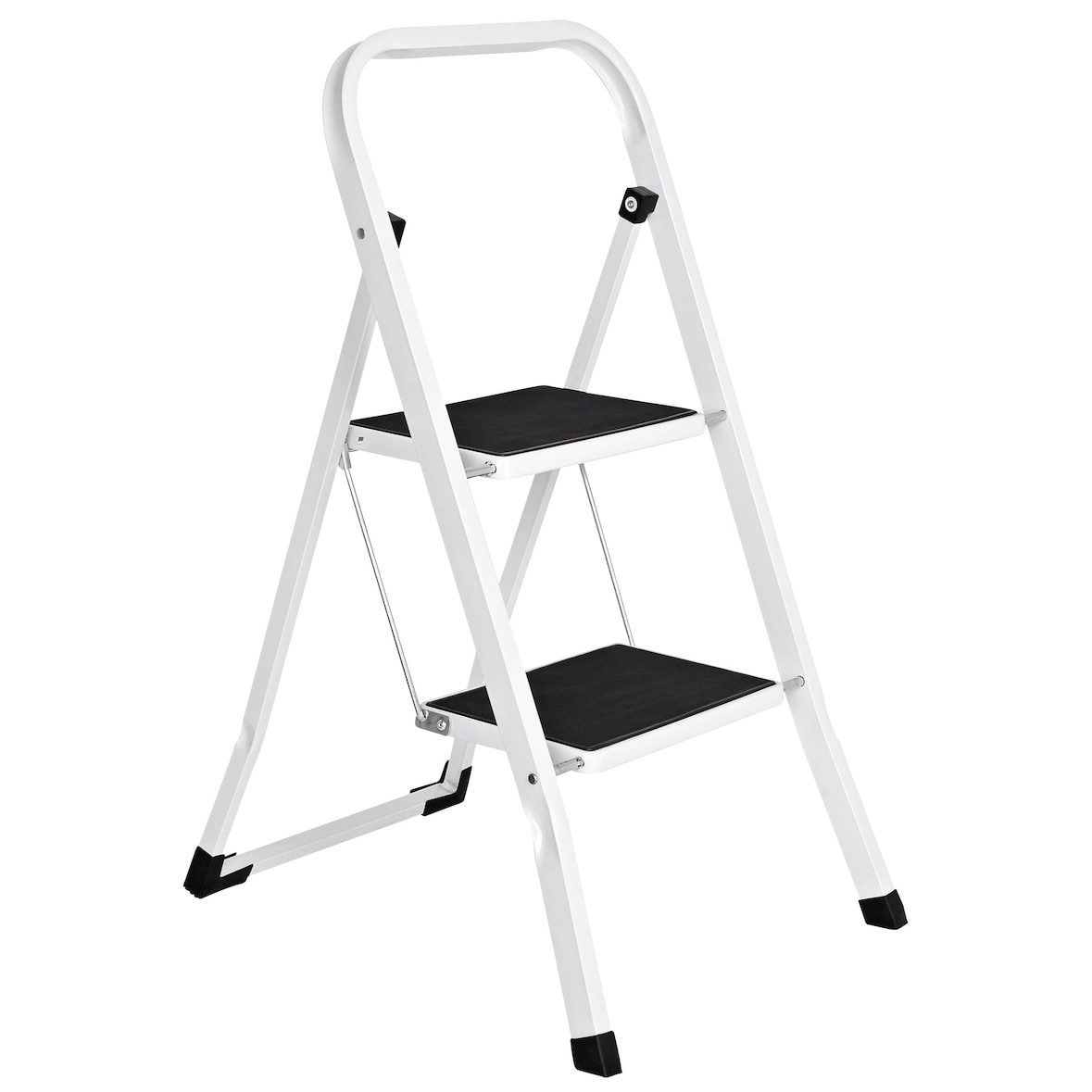 Tarrington House Escalera plegable antideslizante, 2 peldaños