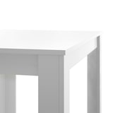 thumbnail of Dmora Tavolo allungabile Midland, Consolle estensibile per sala da pranzo, Tavolo apribile da cucina con prolunga, 140/190x90h78 cm, Bianco lucido