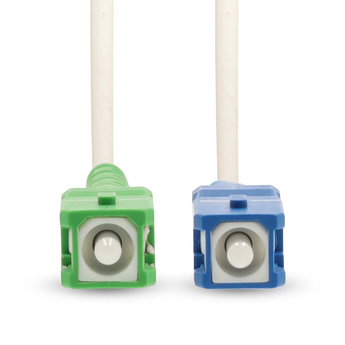 Nedis Glasfaser-Netzwerkkabel - SMF (Single Mode Phase) - SC/APC - SC/UPC - 100 Gbps - 2.00 m - Weiss - Gift Box with Euro Lock