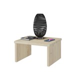 thumbnail of Metallfreier Nachttisch niedrig aus Fichte massiv 90.20-K6