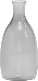 thumbnail of Vase Un Fiore 150 aus mundgeblasenem Borosilikatglas, elegantes Design in Grau mit weißer Verzierung, Fassungsvermögen 150 cl, ideal für Blumensträuße