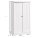 thumbnail of HOMCOM Armadio da Cucina con 5 Ripiani Centrali e 12 Laterali in MDF