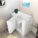 thumbnail of Sitzwanne Whirlpool Badewanne mit Tür S08WP-A-L 68x110cm