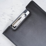 thumbnail of Porte-bloc à rabat Rillstab A4 similicuir noir, RI98850