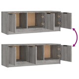 thumbnail of vidaXL TV-Schrank Grau Sonoma 102x35x36,5 cm Holzwerkstoff