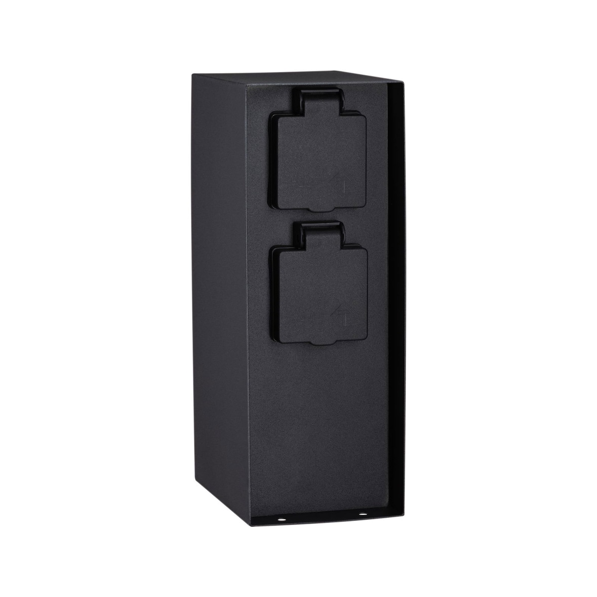 Paulmann Steckdosensäule Rio Vierfach IP44 Anthrazit 94313