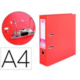 thumbnail of Archivador De Palanca Liderpapel A4 Documenta Forrado Pvc Con Rado Lomo 75Mm Rojo Compresor Metalico