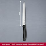 thumbnail of Victorinox Filetiermesser Swiss Classic 20 cm, mit flexibler Klinge, schwarz, Blister