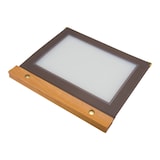 thumbnail of Securit® Carte A5 "Wood" - Marron - 4 vues