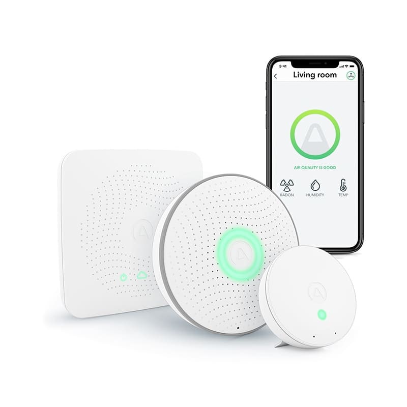 House Kit Smart Home (Sprachsteuerung, Sensoren für Temperatur, Luftdruck und CO2 Messgerät, Radondetektor, Innenraumluftqualitätssystem)