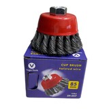 thumbnail of 6x Topfbürste 85mm gezopft Winkelschleifer