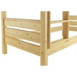 thumbnail of Etagenbett extra stabil, 100x200, Nische 100 cm, mit 2 Lattenrollroste u 2 Matratzen 60.16-10M