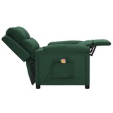 thumbnail of vidaXL Massagesessel Dunkelgrün Stoff