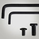 thumbnail of Metallbett Fargo schwarz/200x100x42 cm