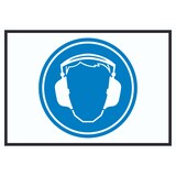 thumbnail of Gehörschutz tragen Symbol Schild A3 (297x420mm)