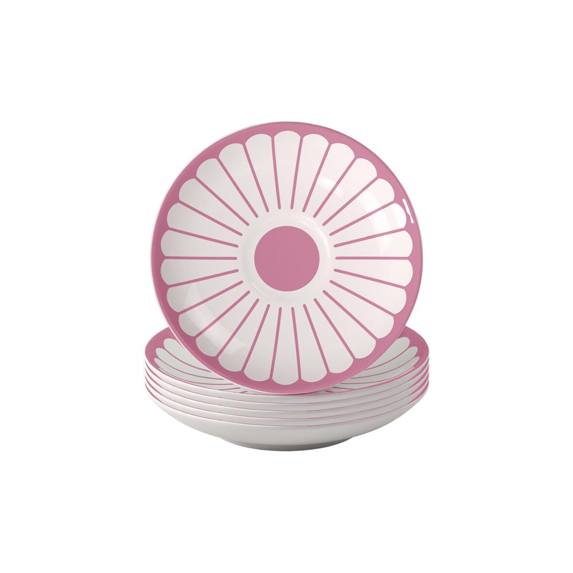 Villeroy & Boch Fleur Couleur Espressountertasse ø 11,7 cm 6er Set - Cassis