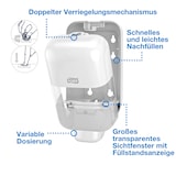 thumbnail of Tork Mini dispenser voor zeep en handreiniger Wit S5, geschikt voor schuimzeep, vloeibare zeep, gel en lotion, Elevation Design, 565200