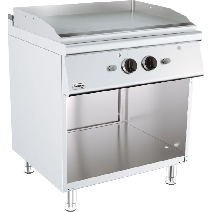 Base 700 Gasgrillplaat Chroom, Vloermodel (B800 mm)