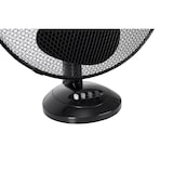 thumbnail of Mesko MS 7308 Ventilador de Mesa Oscilante Portátil de 23 cm, Tiltable, 2 Velocidades, Função de Bloqueio de Oscilação, Preto, 45W