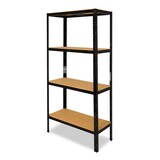 thumbnail of shelfplaza BLACK 180x120x45 cm Schwerlastregal in schwarz mit 4 Böden und 175 kg Traglast pro Boden