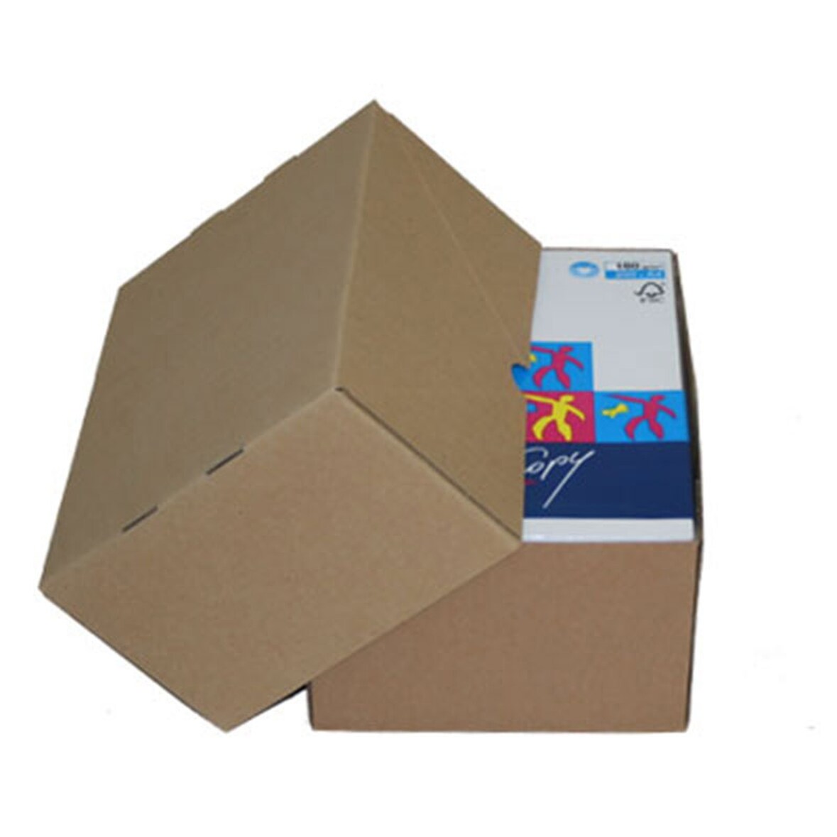 20x Stülpdeckelkarton aus Wellpappe LARGE für Din A4 305x215x150-(270)mm