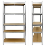 thumbnail of ECD Germany 2er Set Werkstattregal 180x90x40 cm verzinkt 5 MDF Böden 750 kg Schwerlastregal Lagerregal Steckregal