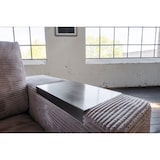 thumbnail of KAWOLA Tablett MADELINE gebürsteter Edelstahl für Armlehne Sofa