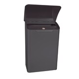 thumbnail of PROREGAL Wandbriefkasten Lugon aus verzinktem Stahl mit Namensschild | HxBxT 42,4x29,1x17cm | Einwurföffnung 25x4cm | Anthrazit