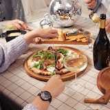 thumbnail of Boska Pizza- & Käsemesser Oslo+ / Non-stick BSF™ / Sicher beidhändig verwendbar/Für Pizza und Käse/Stilvoll/Eichenholz & Edelstahl