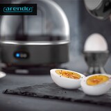 thumbnail of Arendo Eierkocher Edelstahl, 400 W, Warmhaltefunktion, Härtegrad einstellbar, für 7 Eier