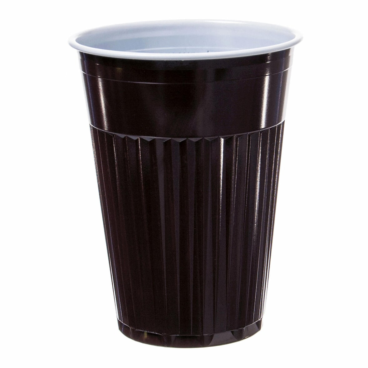 100x Automatenbecher Thermobecher Heißgetränkebecher braun/weiß 180ml