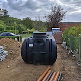 thumbnail of Cuve de stockage d'eau enterrée horizontale 8000l - NOIR