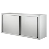 thumbnail of Armario de pared con puertas correderas, 650 x 1000 x 400 mm, acero inoxidable, EASYLINE 10259 Vaiotec