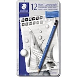 thumbnail of STAEDTLER Mars Lumograph - Estuche Metálico con 12 Lápices de Dibujo Premium