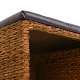 thumbnail of vidaXL Sitzbank mit 2 Körben Seegras 71×40×42 cm Braun