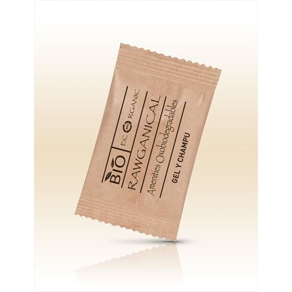 Duschgel und Shampoo Go Green Bio im Sachet 15 ml Neutral