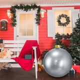 thumbnail of WellHome - Bola de Natal Inflável Prateada Ø6,5cm com Ventosa e Acessórios