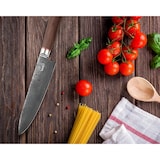 thumbnail of Zayiko Kurumi Damast Chef Messer I 20 cm Klinge I Nussbaumgriff I Holzbox