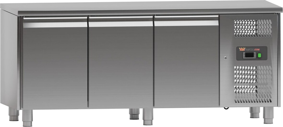Tiefkühltisch - 1,8 x 0,7 m - 3 Türen - IDEAL