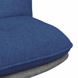 thumbnail of vidaXL Bürostuhl Drehbar Blau Stoff