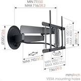 thumbnail of Vogels SIGNATURE TVM 7675 elektrische TV Wandhalterung 40-77 Zoll