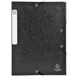 thumbnail of Exacompta 18516H 25x Archivbox Cartobox, flach geliefert, Rücken 25mm aus Colorspan-Karton, mit 3 Klappen und Gummizug, 25x33cm für DIN A4 - Schwarz