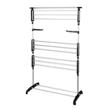 thumbnail of Kitchen Move Klappbarer Wäscheständer ULTIMA 25M 3 Ebenen Stahl Schwarz