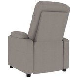 thumbnail of vidaXL Massagesessel Taupe Stoff