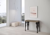 thumbnail of Paxon Premium taubengrauer ausziehbarer Konsolentisch 90x40/300 cm