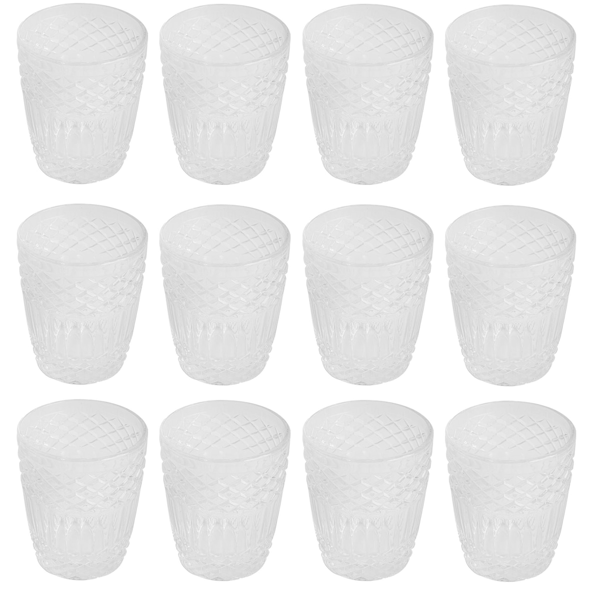 San Ignacio - 12 Gläser 300 ml Transparent