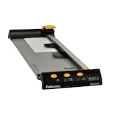 thumbnail of Fellowes Cizalla de rodillo Electron A3, corta documentos hasta tamaño A3, corta hasta 10 hojas, Guía led indica la línea de corte, base metálica