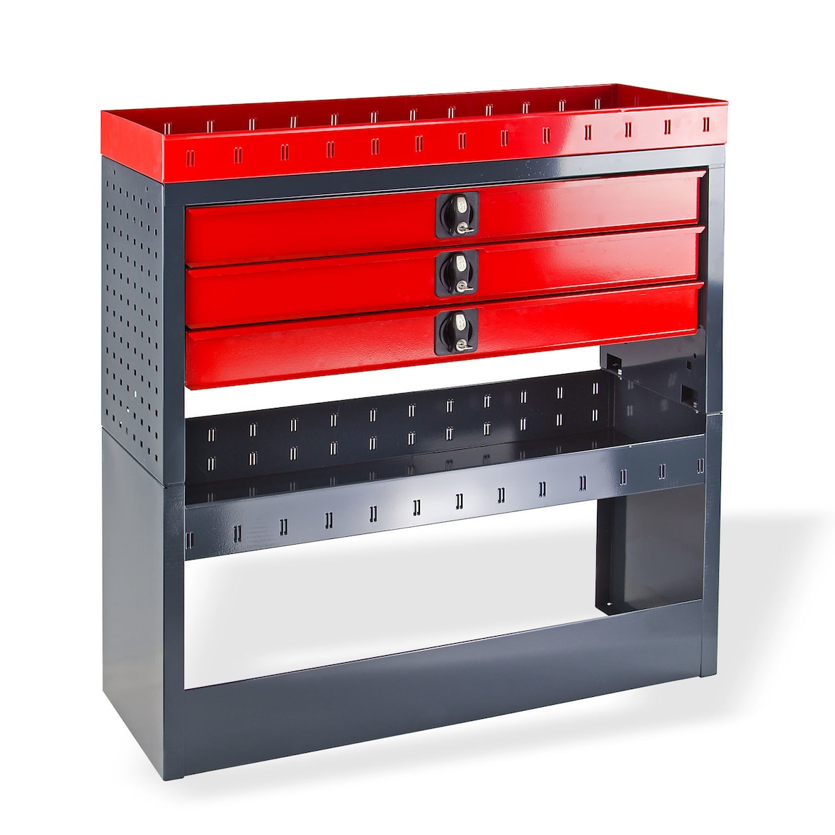 Kfz Regal `Premium` mit 3 Schubladen